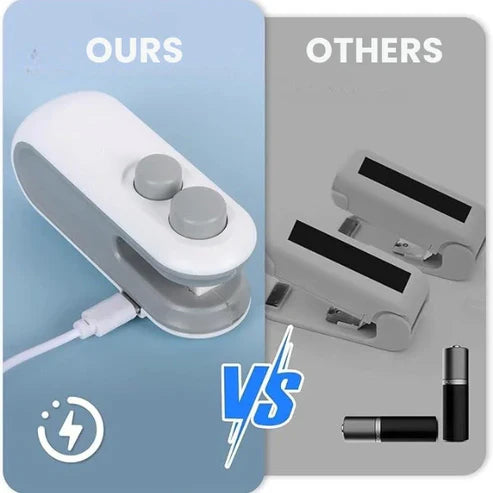 Premium Packet Sealer for Chips, Snacks, Traveling Food Packets