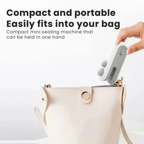 Premium Packet Sealer for Chips, Snacks, Traveling Food Packets