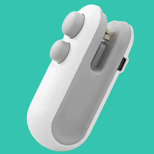 Premium Packet Sealer for Chips, Snacks, Traveling Food Packets